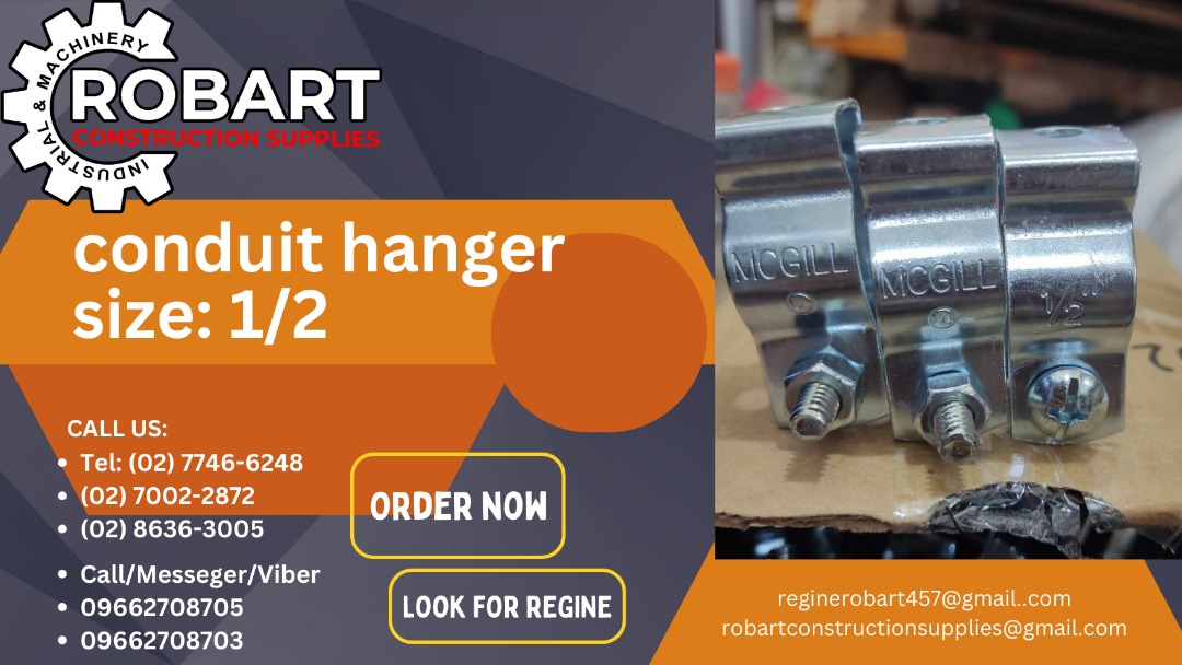 conduit hanger size 1/2, Commercial & Industrial, Construction Tools