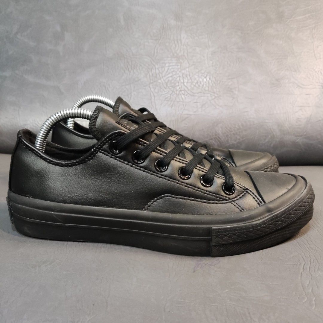 Converse 70s Leather Black Sepatu Second