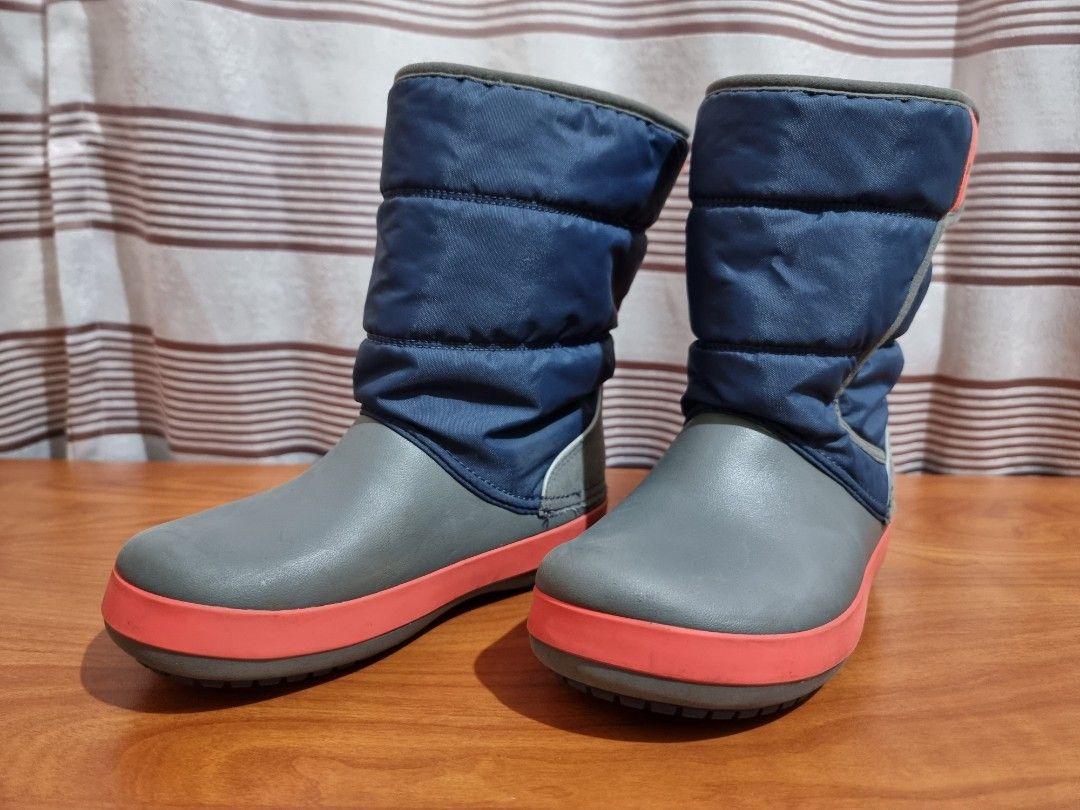Crocs Lodgepoint Snow Boots Shoes Women s Fashion Footwear