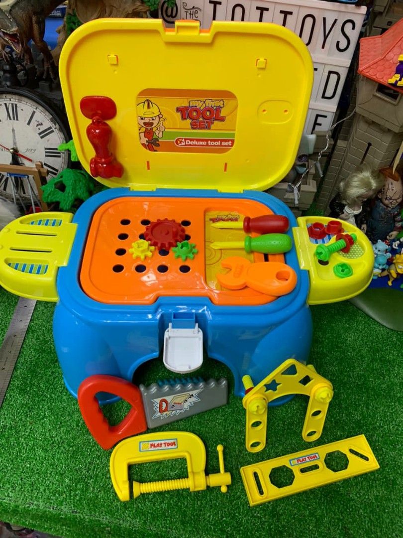 Deluxe Tools Playset, Hobbies & Toys, Toys & Games on Carousell