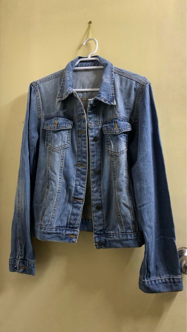 Denim jacket perfect for streetwear outfit Women s Fashion Coats