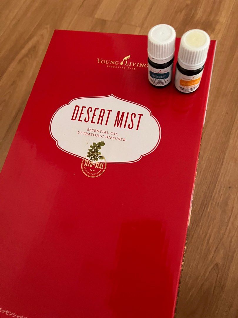 Desert mist diffuser brandnew (Category: Home Improvement Tools & Accessories) located in Taytay. Submitted by delutterproject (Listing ID 1261779845, Image 2). Description: Brand new with 2 unopened EOs (Citrus fresh,&Rosemary).