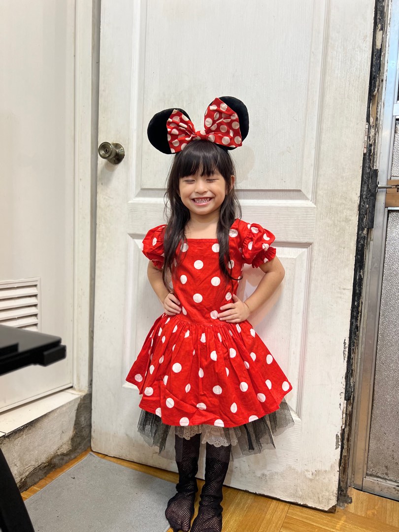 Kids mini mouse costume outlet
