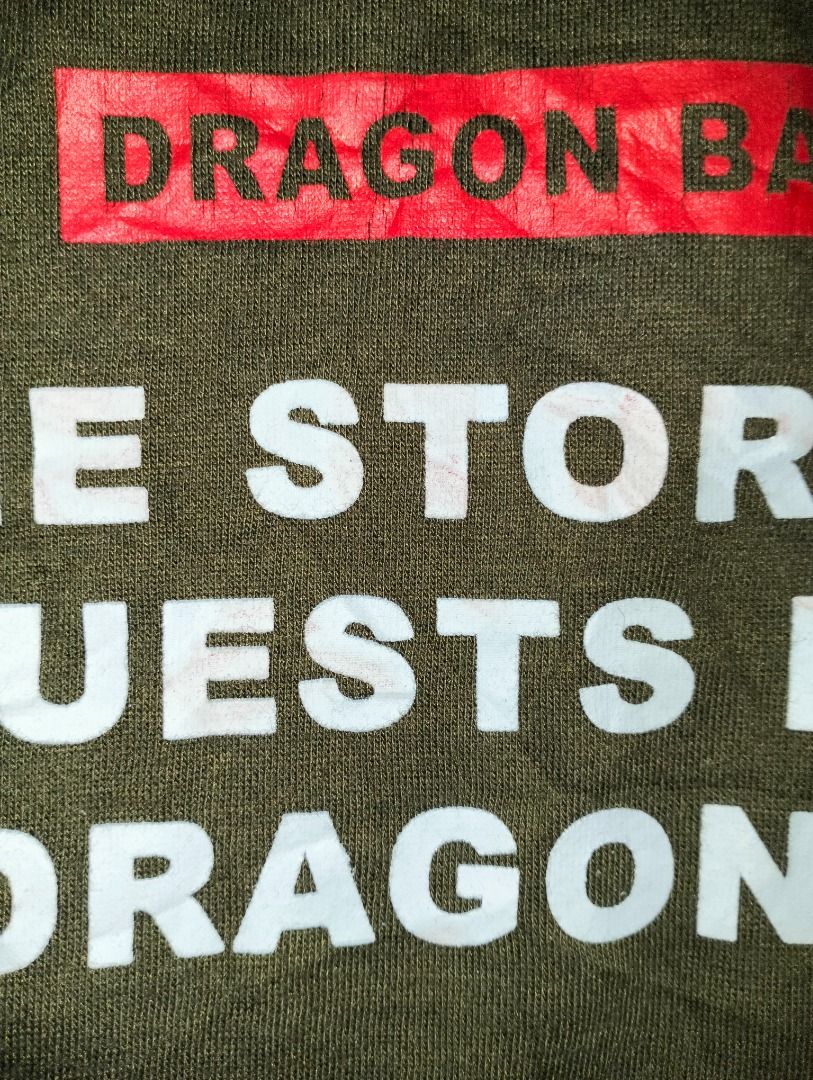 Dragon Ball Vintage Red Ribbon Army Jacket Khaki Green 3L Size, Men's