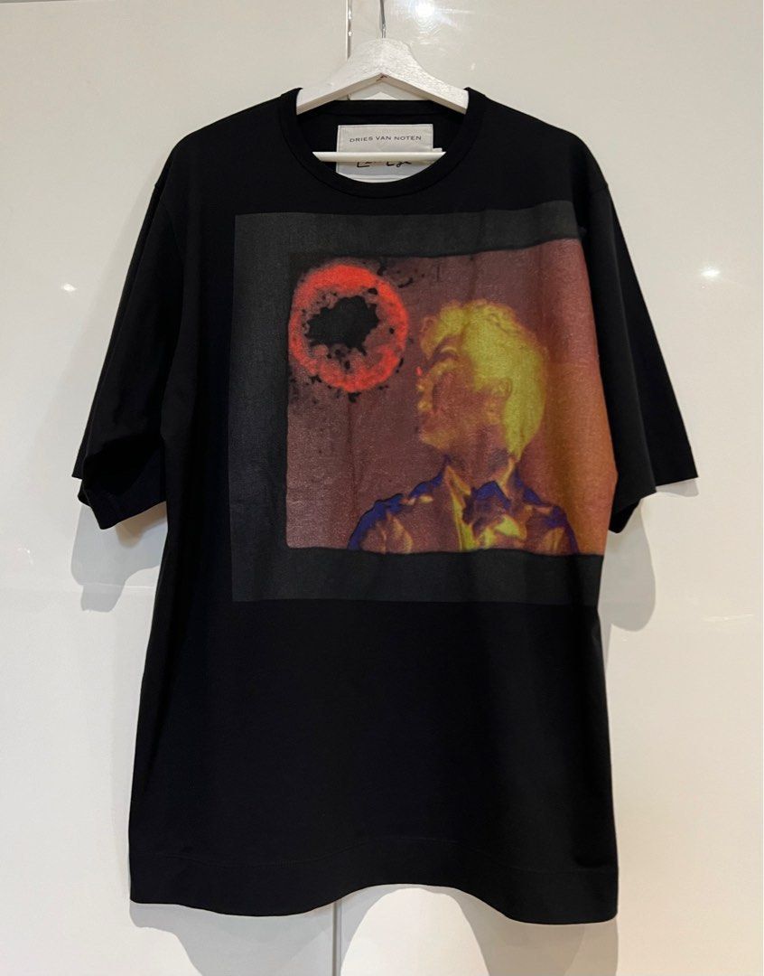 Dries van noten Len lye “rainbow dance” tee, 他的時尚, 上衣與西裝 