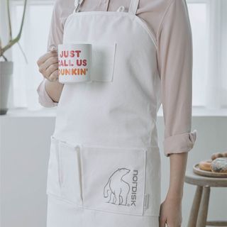 DUNKIN DONUTS x NORDISK - White Thick Canvas Apron