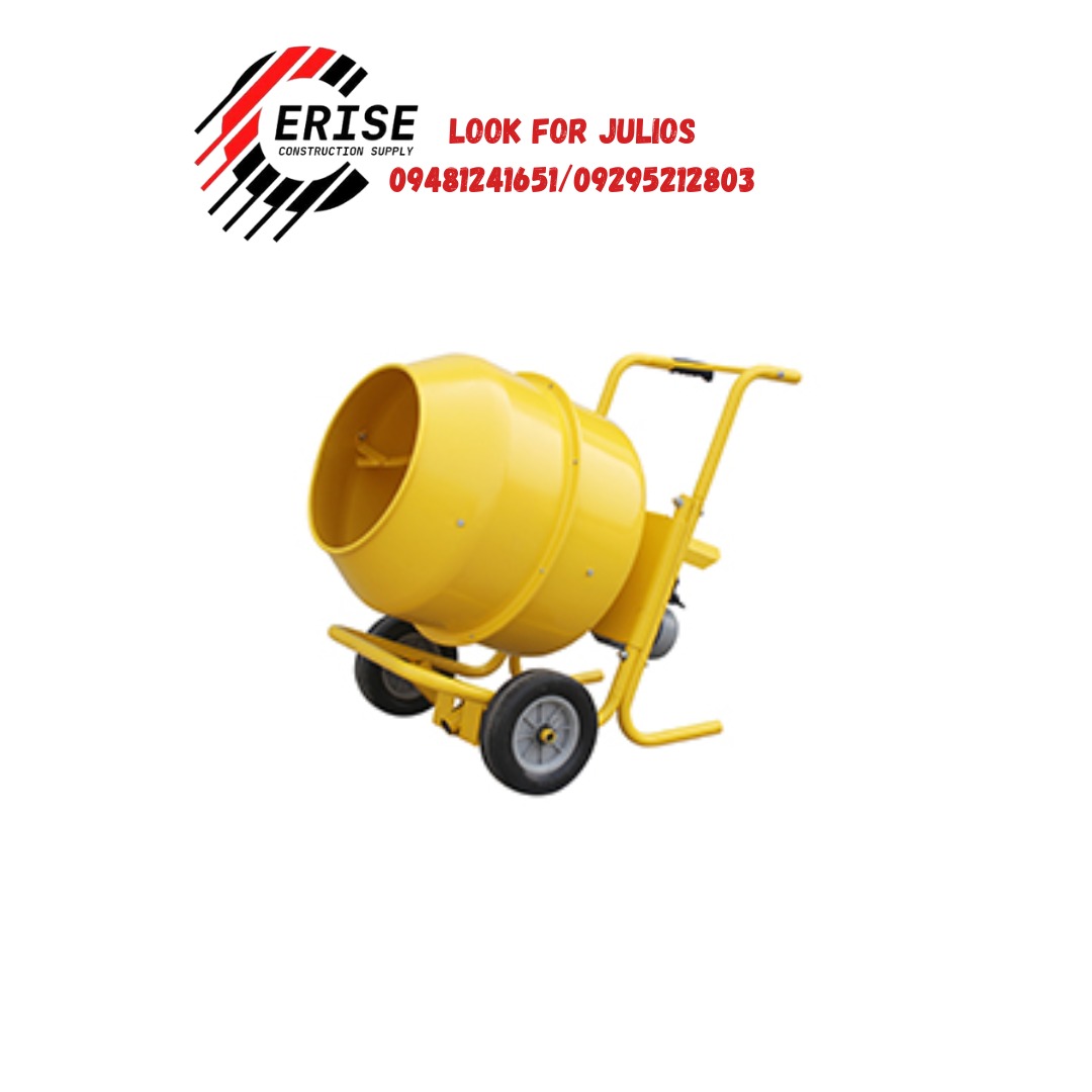 Electric Cement Mixer Manual Unload 350L, Commercial & Industrial