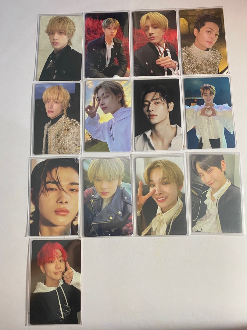 Enhypen Photocards Dark Blood Photocards, Hobbies & Toys, Memorabilia ...