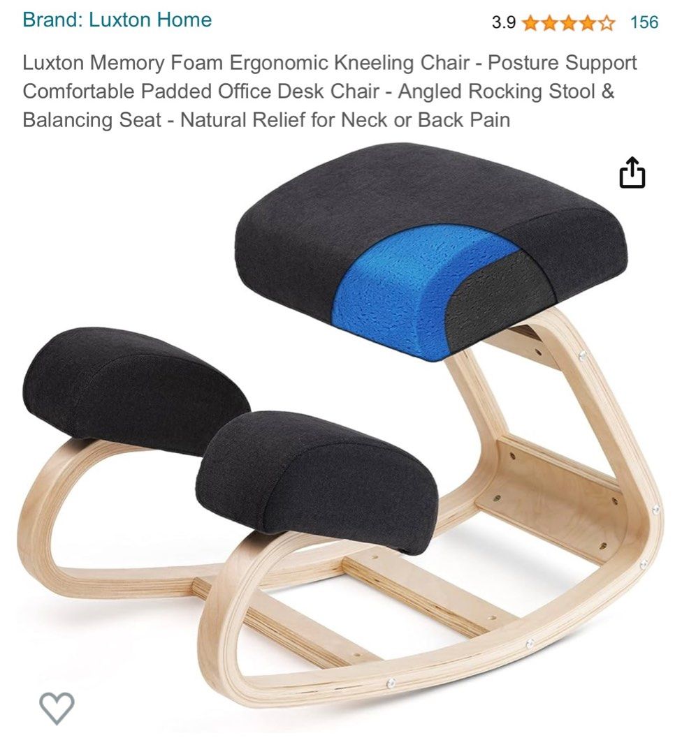 Luxton Home Ergonomic Chair Work from Home Posture Chair with