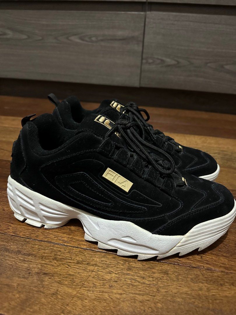 Fila Disruptor 3 Black Gold sample pair Men s Fashion Footwear