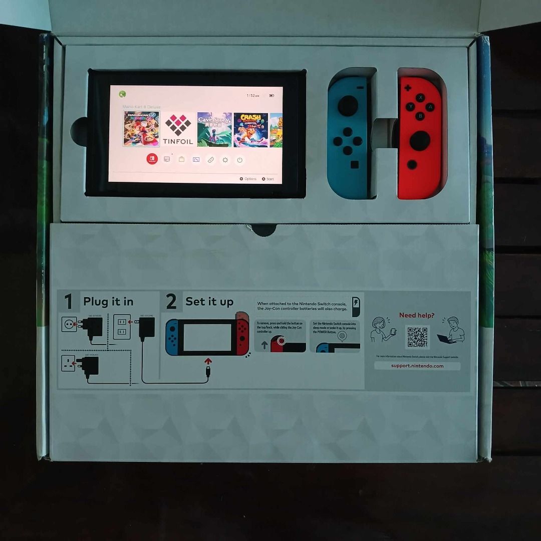 For Sale Nintendo Switch V2 Ring Fit Adventure Bundle Unit (Jailbreak ...