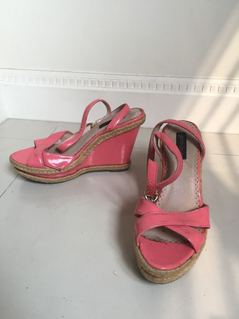 Girls pink wedges outlet