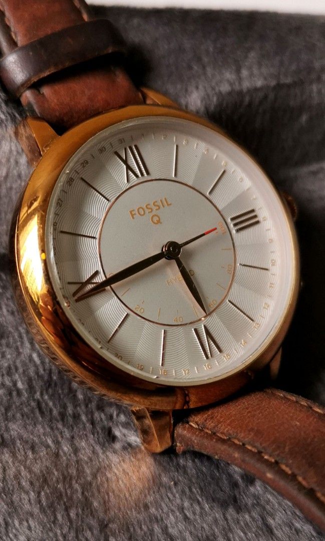 Fossil Q Hybrid Jacqueline Rose Gold Smart watch Women s Fashion