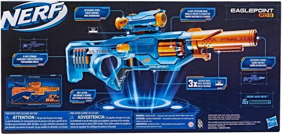 NERF Nerf ELITE 2.0 DOUBLE PUNCH - Blaster à fléchettes