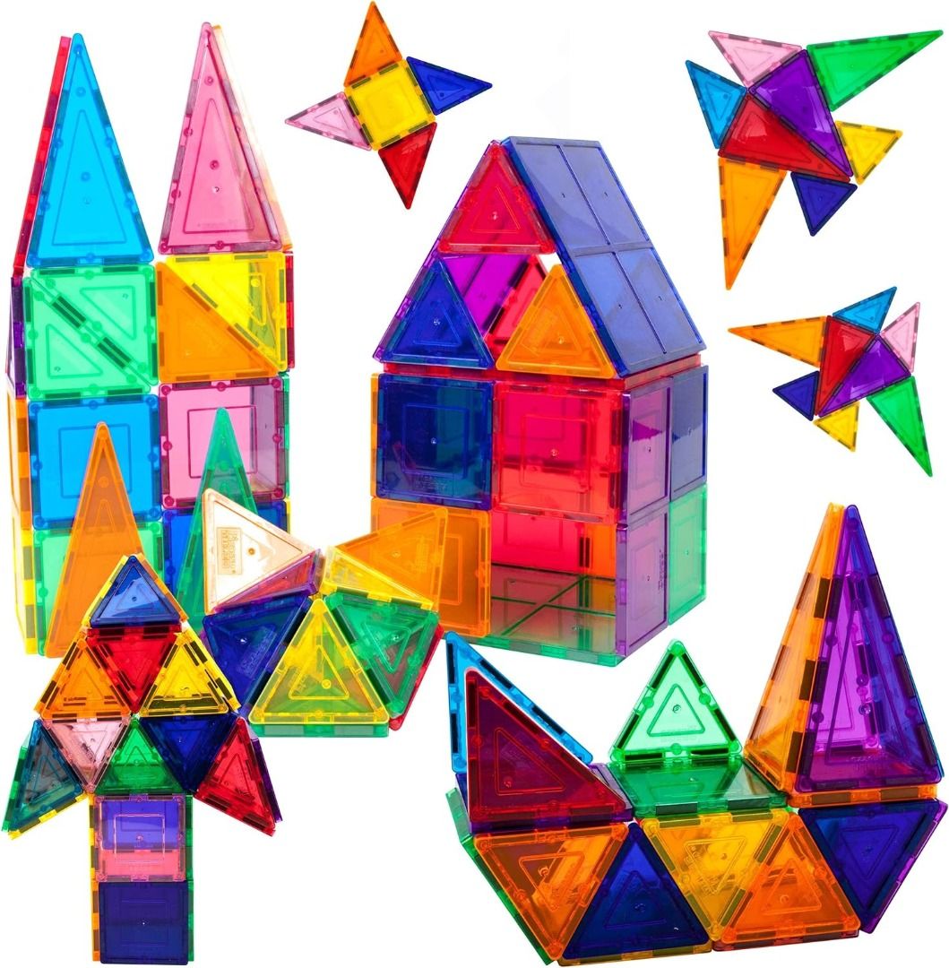 Picassotiles 60 piece set hot sale 60pcs magnet building tiles
