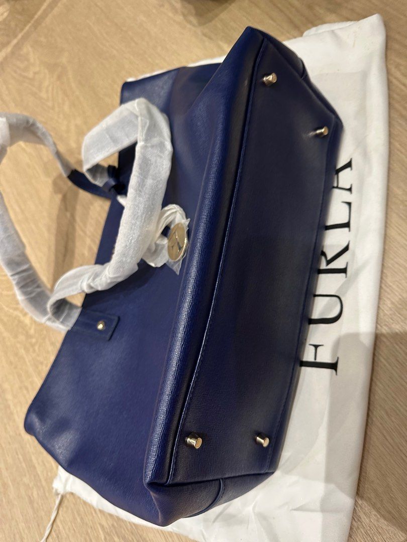 Furla navy blue bag on sale