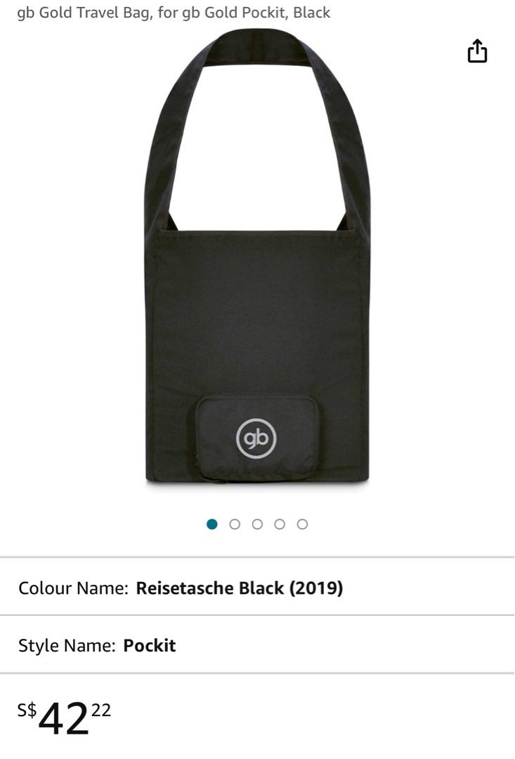 gb gold travel bag Babies Kids Going Out Other Babies Going Out Needs on Carousell