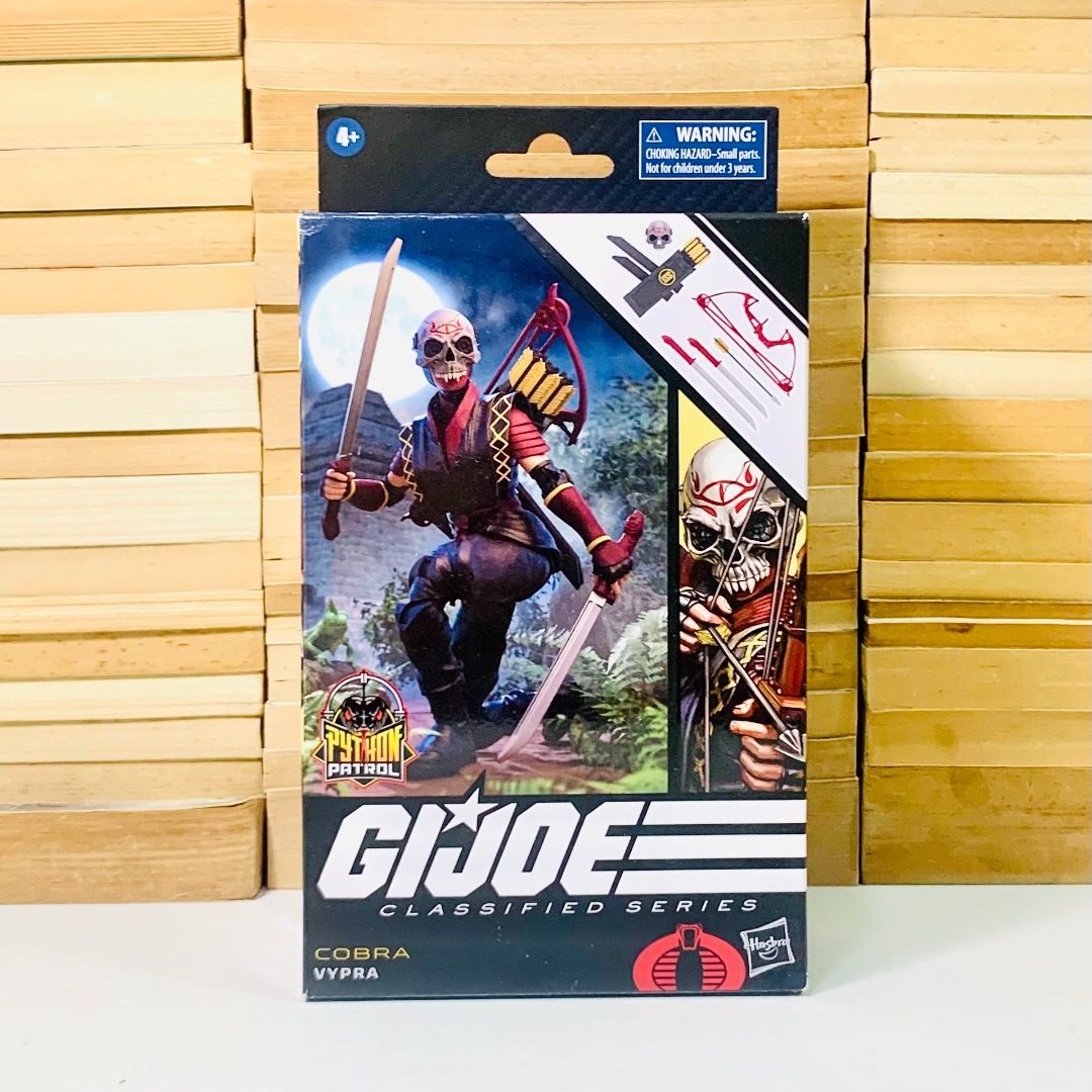 GI Joe Classified Series Cobra: Vypra Empty Box, Hobbies & Toys, Toys