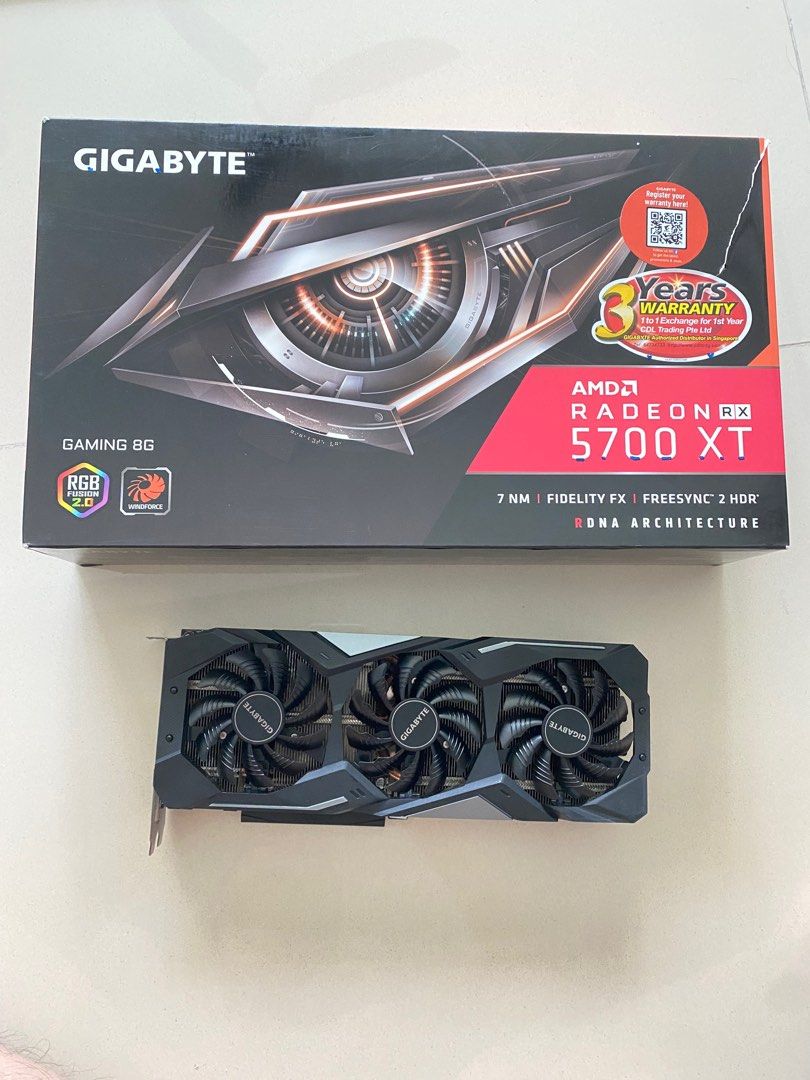 Gigabyte rx5700xt outlet