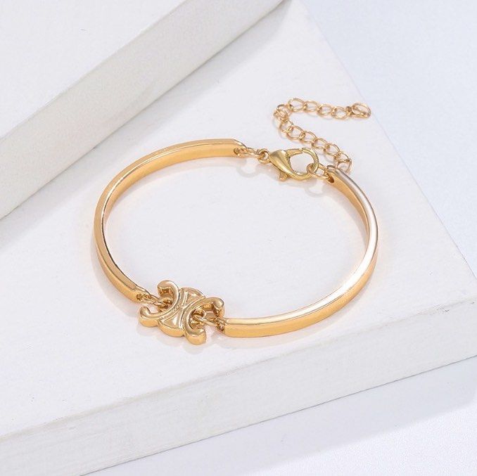 Gold plated bracelet womens online