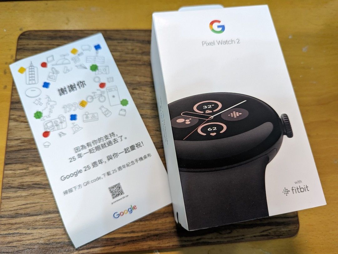 Google Pixel Watch 2 霧黑色WiFi版, 手機及配件, 智慧穿戴裝置及智慧