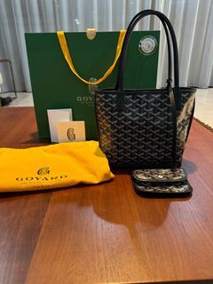 Goyard Mini Tote Bag in Green, Women's Fashion, Bags & Wallets, Tote Bags  on Carousell