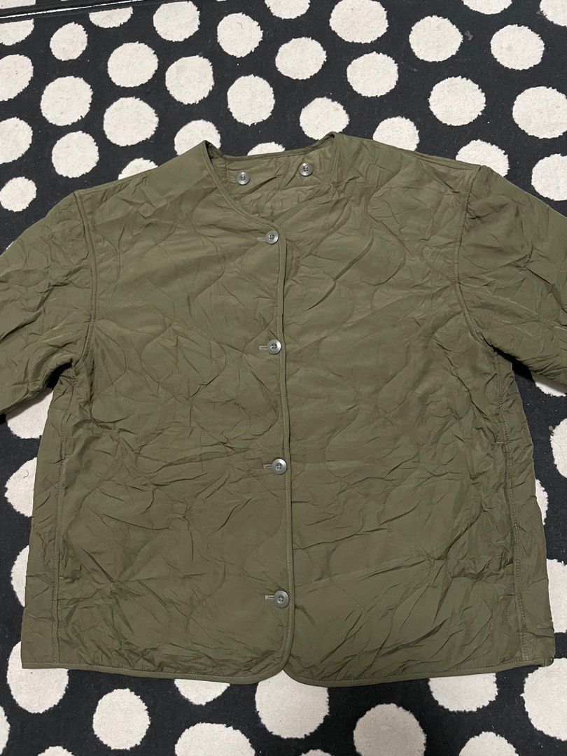 GU Uniqlo Military Liner Jacket Bigsize, Women's Fashion, Coats