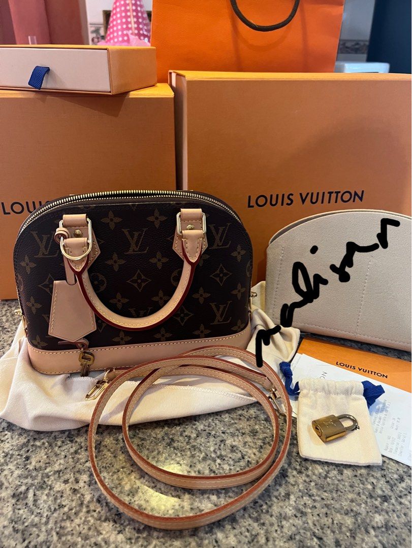 Louis Vuitton Alma BB World Tour, Luxury, Bags & Wallets on Carousell