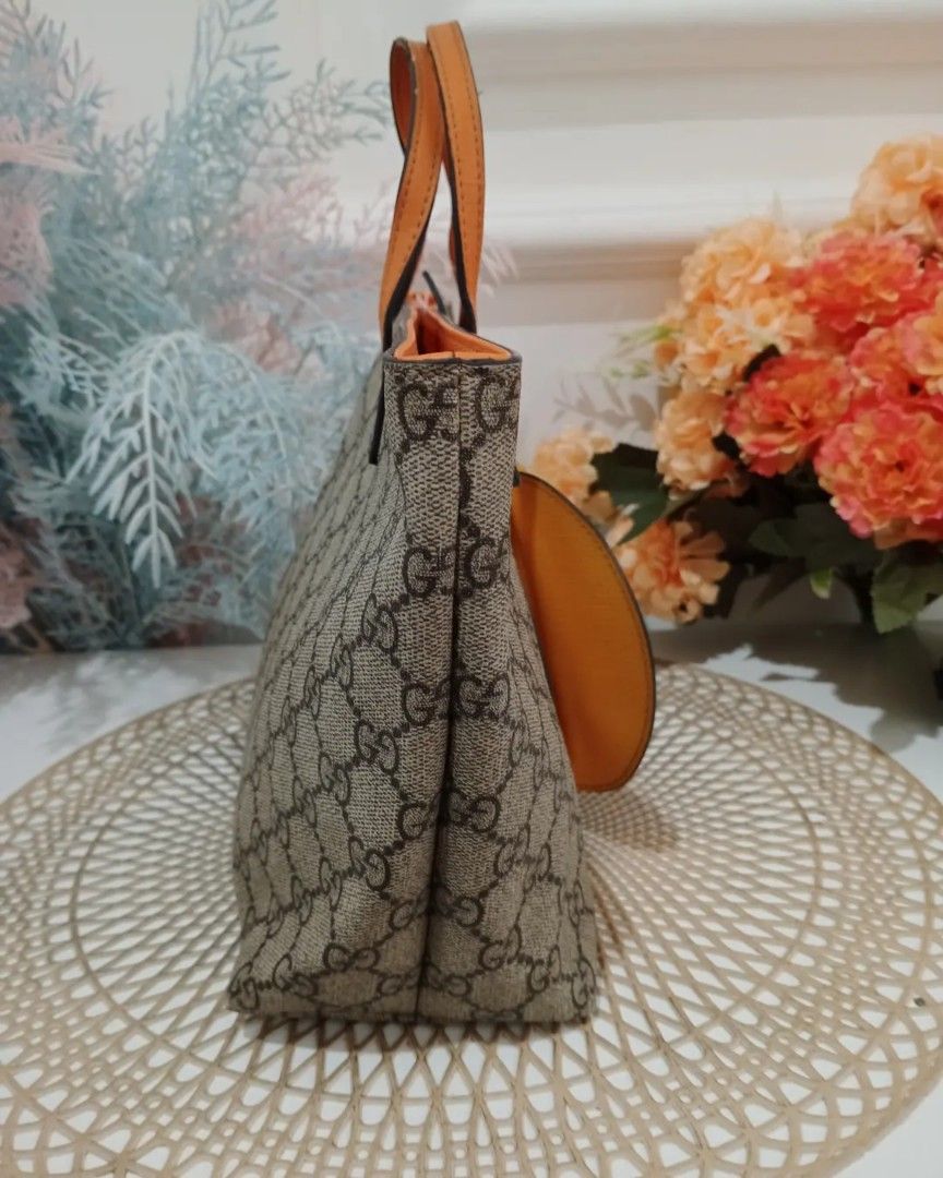 Gucci Children GG Tote With Pineapple