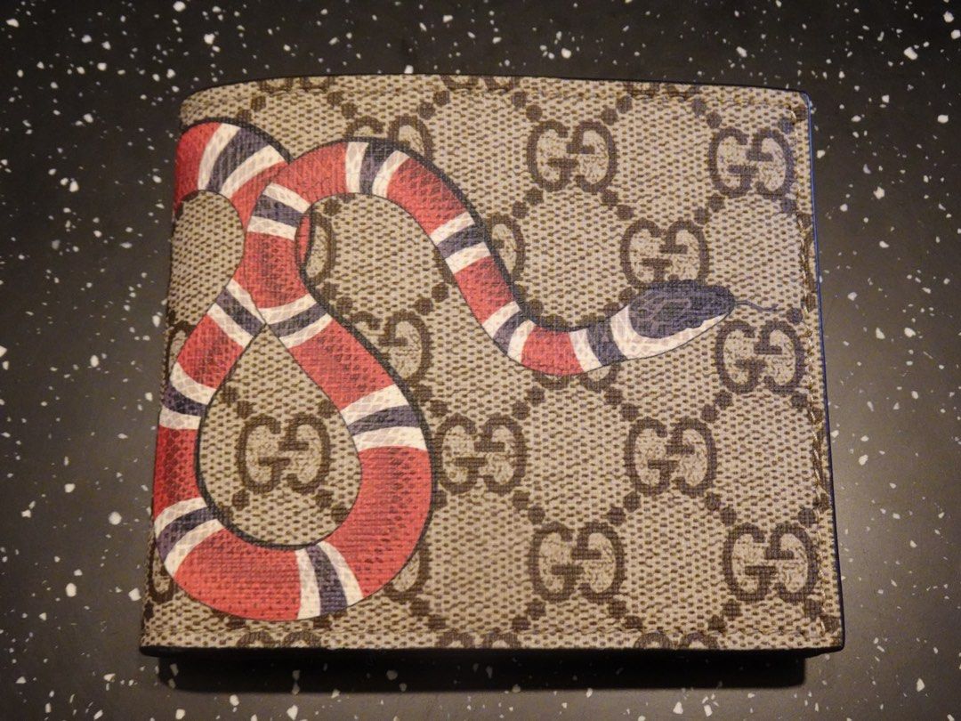 Gucci Wallet / Gucci snake wallet, Luxury, Bags & Wallets on Carousell