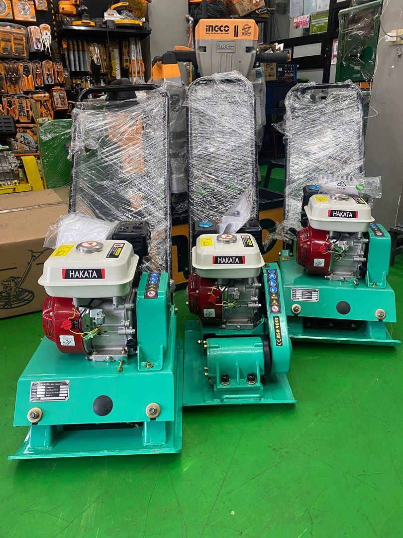 Plate Compactor Machine Japan HAKATA JAPAN GASOLINE PLATE COMPACTOR, Commercial & Industrial ...