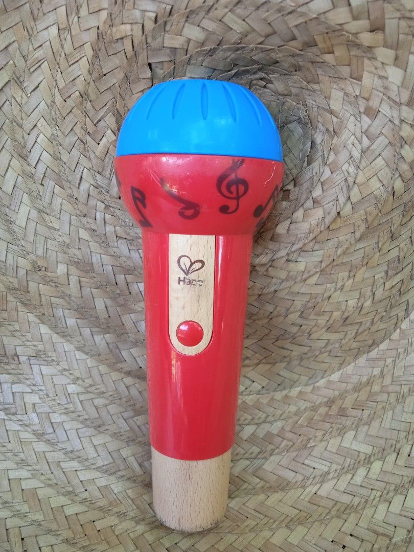 Hape Mighty Echo Microphone, Babies & Kids, Infant Playtime on Carousell