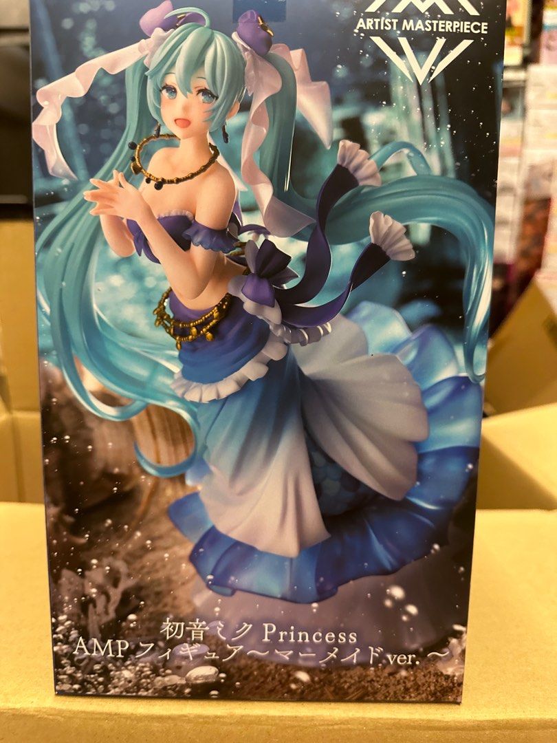 Hatsune Miku Mermaid Princess AMP Artist Masterpiece, Hobbies  Toys,  Toys  Games on Carousell
