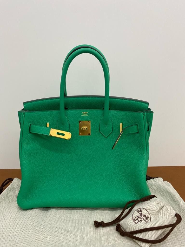 Birkin green bag shop