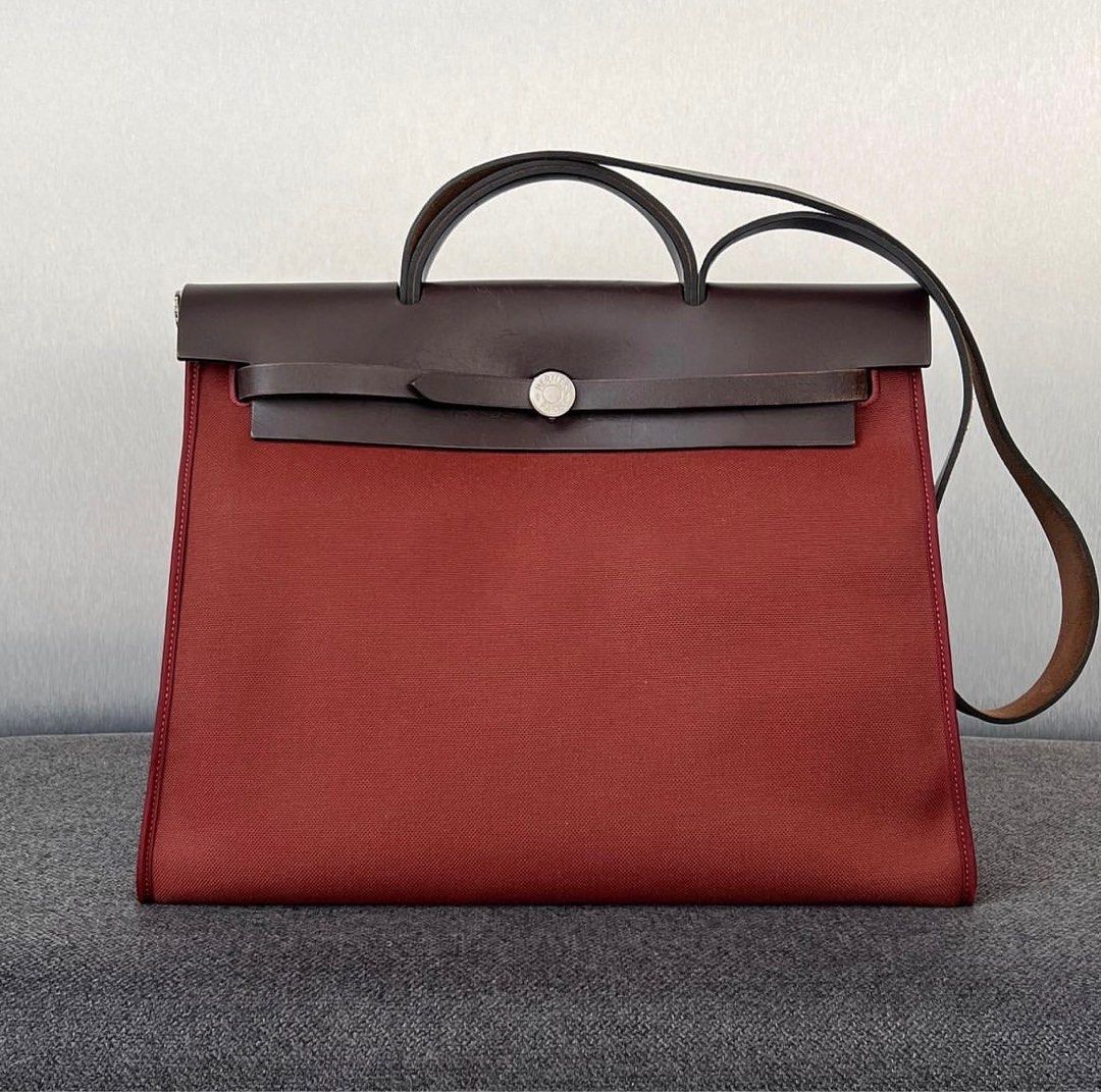 Hermes Herbag 31 Tri-Color Sellier H new with box