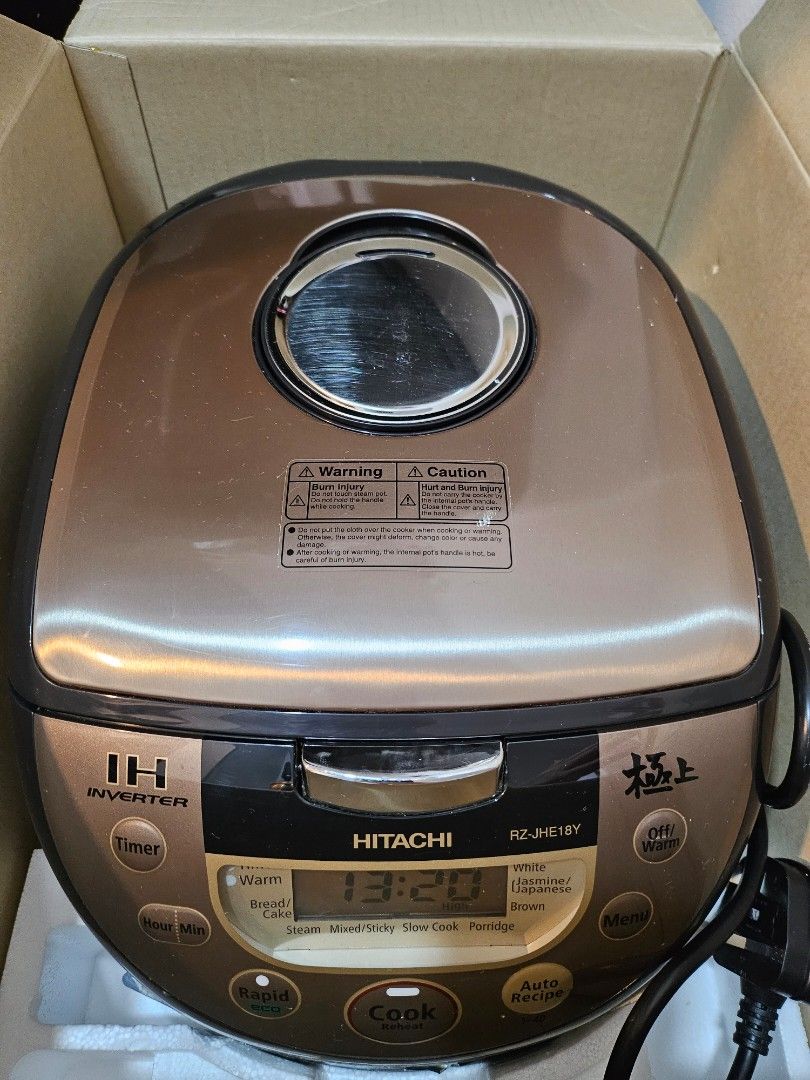 Hitachi Rice Cooker 1.8L, TV & Home Appliances, Kitchen Appliances