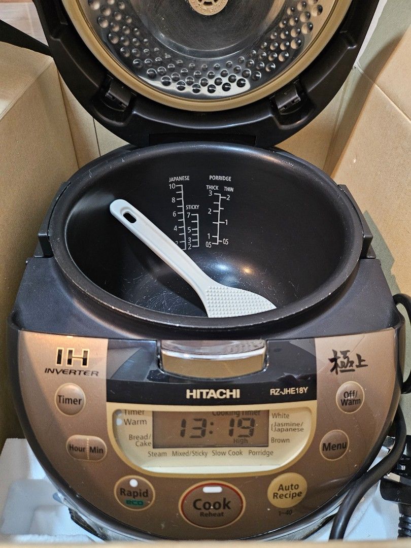 Hitachi Rice Cooker 1.8L, TV & Home Appliances, Kitchen Appliances