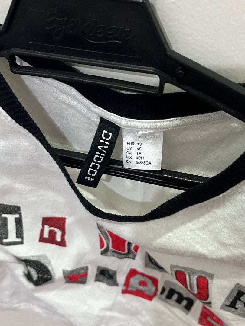 H and m slogan on sale