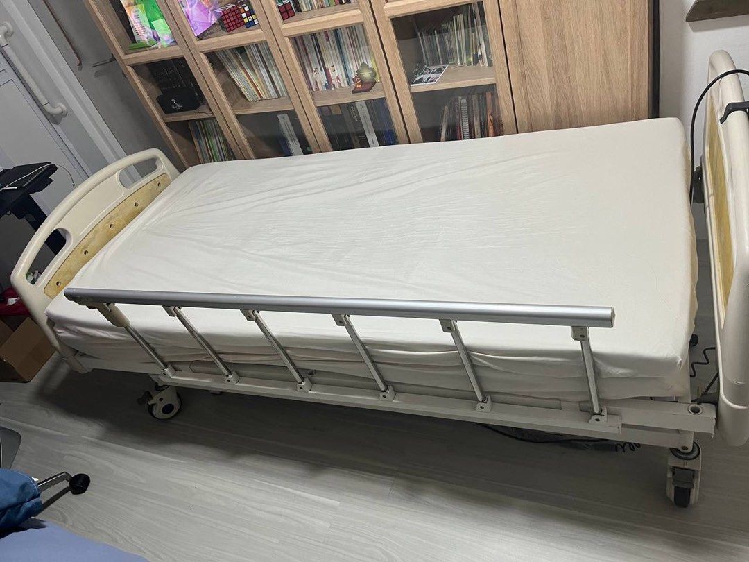 Electrical hospital bed, Furniture & Home Living, Furniture, Bed Frames & Mattresses on Carousell