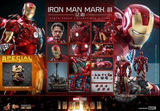 現貨整盒) Iron Man 7子Mark 1 2 3 4 5 6 7 Iron Monger 格納庫鐵甲奇