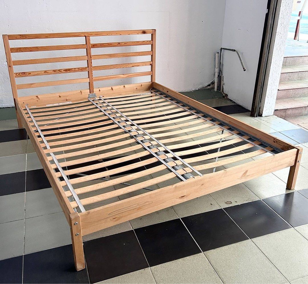 Luroy queen bed ikea hot sale
