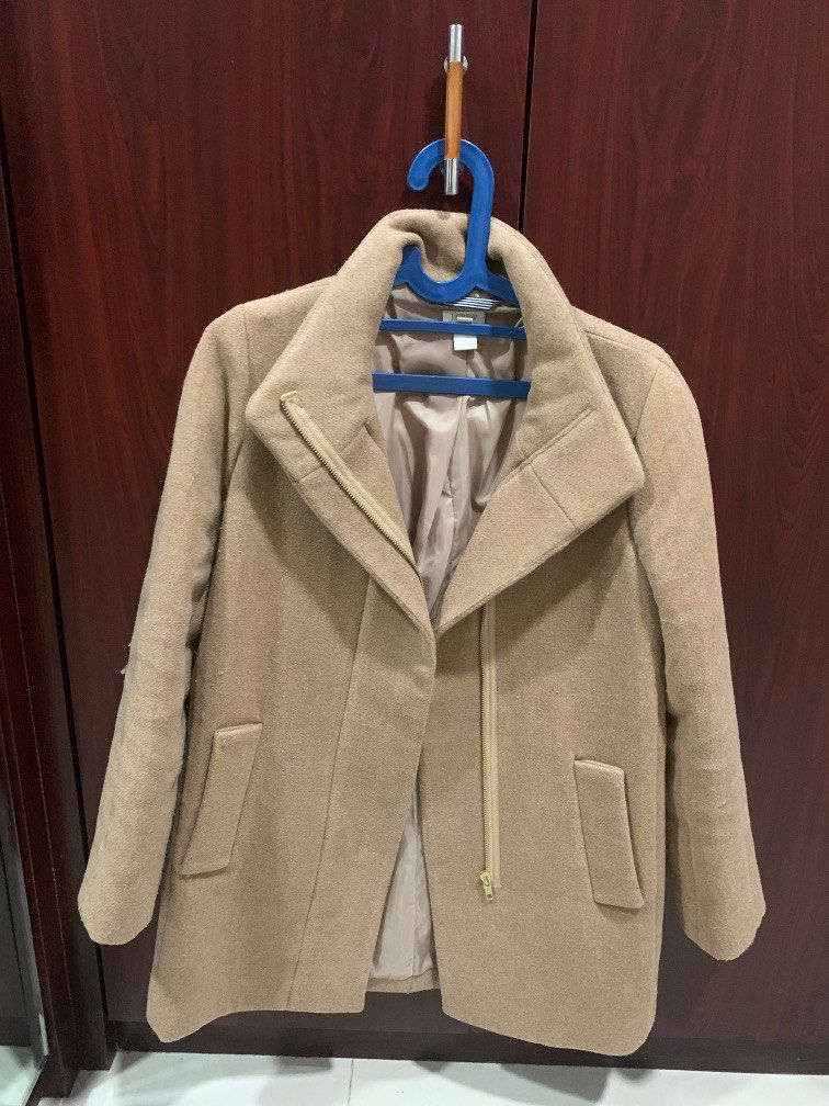 J crew city coat mushroom new arrivals
