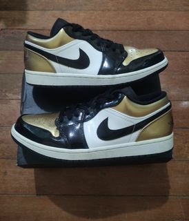 Jordan 1 Low Gold Toe