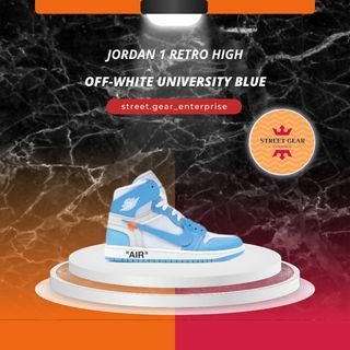 Jordan 1 Retro Off-White University Blue AirPods Cases