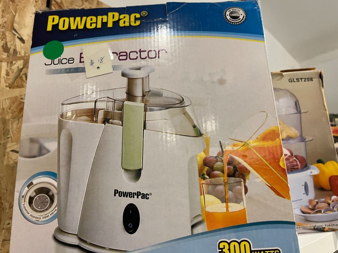 Juicer Kenwood, Kunings PowerPac. Hokey Manual Juicer, TV & Home