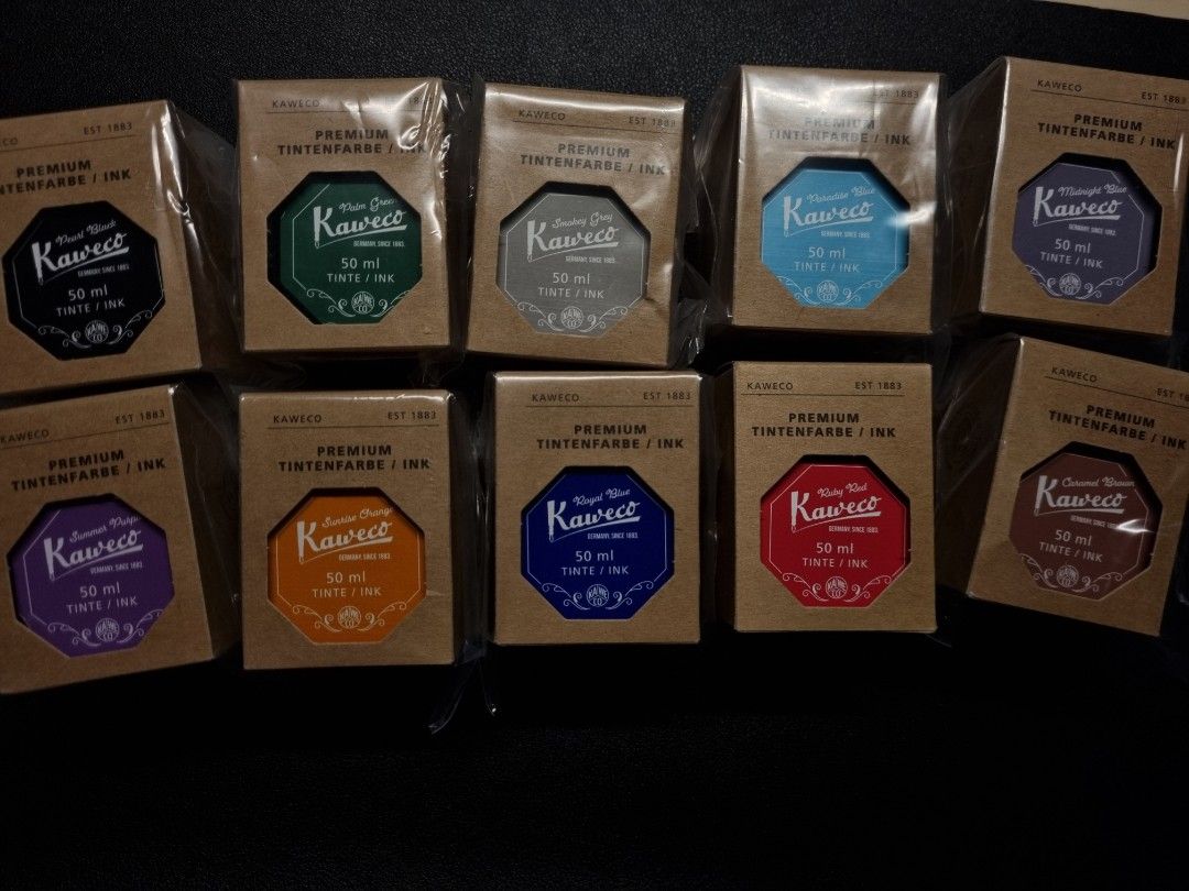 Kaweco Fountain Pen Ink Sample Set, Hobbies & Toys, Stationery & Craft