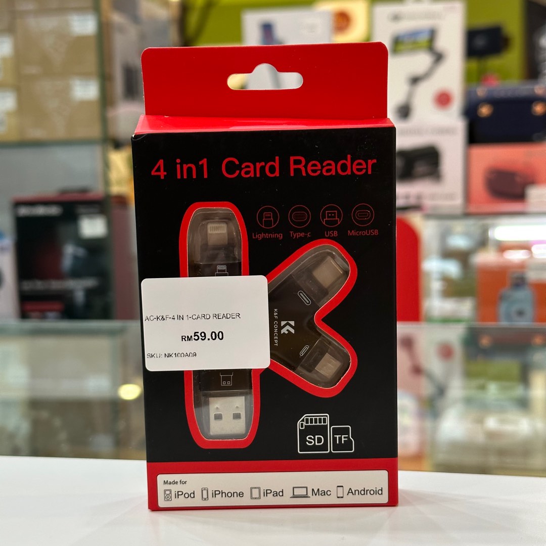 4 in 1 card reader type