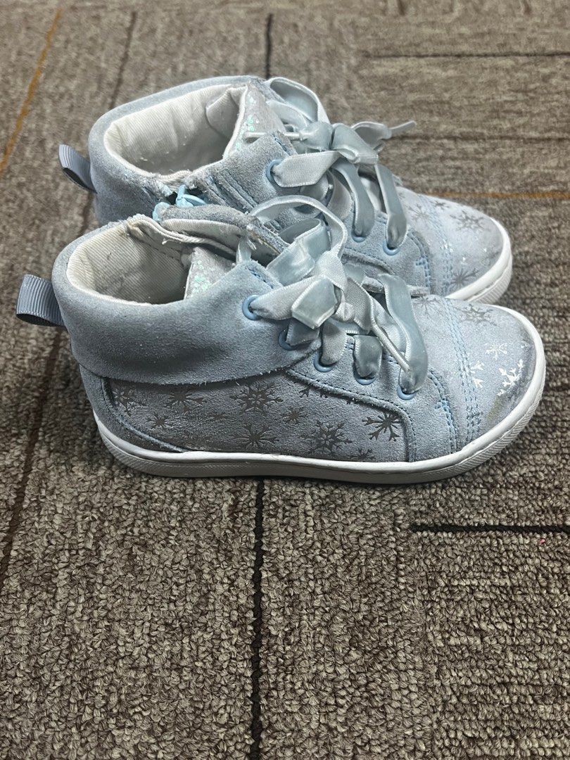 Clarks sneakers kids silver cheap