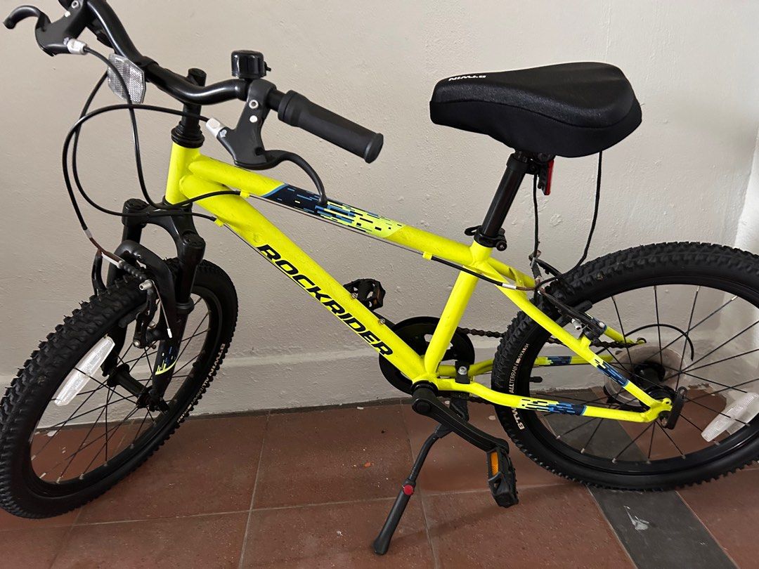 Kids Mountain Bike Btwin ST 500 RR 20 inch Yellow