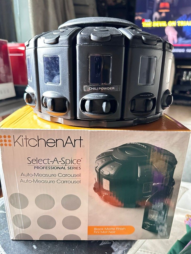 KitchenArt Select-A-Spice Auto-Measure Carousel Professional Series ...